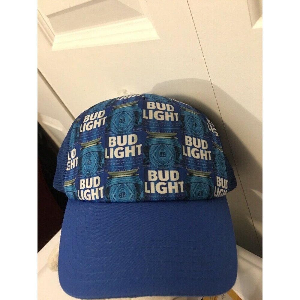BUD LIGHT trucker hat baseball cap Bud Light nice cool‎